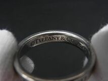 1円 ■美品■ TIFFANY＆Co ティファニー 1837 ナロー SV925 リング 指輪 アクセサリー 約11号 レディース メンズ シルバー系 AX4563_画像4