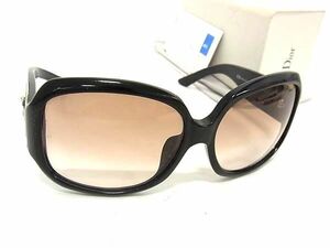 1 иен # прекрасный товар # ChristianDior Dior 807LF 61*15 130 солнцезащитные очки очки очки женский оттенок черного AX4869