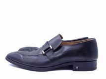 1円 LOUIS VUITTON ルイヴィトン レザー ビジネスシューズ 表記サイズ 9 (約27.5cm) 靴 シューズ メンズ ブラウン系 EA2082_画像2