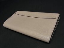 1円 LOUIS VUITTON ルイヴィトン M61249 トリヨンレザー ポルトフォイユ カプシーヌ 二つ折り 長財布 ウォレット ガレ グレージュ系 CC2221_画像2