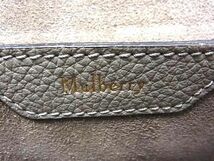 1円 ■美品■ MULBERRY マルベリー ベイズウォーター レザー 2WAY ハンドバッグ トート ショルダー レディース グレージュ系 FB0010_画像6