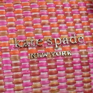 1円 ■新品■未使用■kate spade ケイトスペード K7772 マンハッタン キャンバス 2WAY ハンドバッグ ショルダー マルチカラー BG1391の画像10