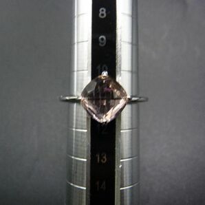 ■美品■ SWAROVSKI スワロフスキー カラーストーン リング 指輪 アクセサリー 約11号 シルバー系×ピンク系 DE1746の画像3