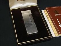 1円 dunhill ダンヒル 高級ガスライター ローラーガスライター 喫煙グッズ 喫煙具 メンズ レディース シルバー系 AY0990_画像1