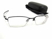 1円 OAKLEY オークリー OX5113-0451 度入り 眼鏡 メガネ レディース メンズ ネイビー系 AV9872_画像1