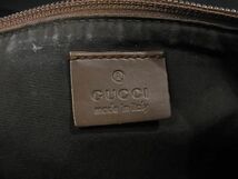 1円 ■極美品■ GUCCI グッチ 07193 002122 GG柄 GGキャンバス ハンドバッグ ミニバッグ アクセサリーポーチ ピンク系×ブラウン系 AX4156_画像6