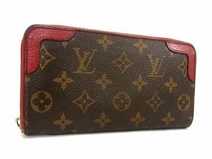 1円 LOUIS VUITTON ルイヴィトン M61854 モノグラム ジッピーウォレット レティーロ ラウンドファスナー ブラウン系 AW4326