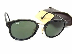 1円 ■美品■ Ray-Ban レイバン (#13)52□19 B&L USA製 プレミア トラディショナル プルデンシャル サングラス ブラック系 AY0799