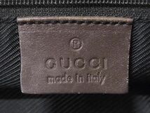 1円 GUCCI グッチ 28628 カンデンスキー GG柄 GGキャンバス×レザー ハンドバッグ ショルダー 肩掛けかばん レディース ブラウン系 BG8041_画像6