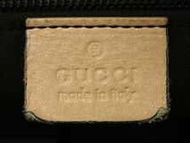 1円 GUCCI グッチ 131230 203998 GG柄 GGキャンバス ハンドバッグ トート ショルダー レディース ベージュ系 BG8033_画像6