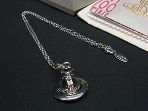 1円 ■美品■ Vivienne Westwood ヴィヴィアンウエストウッド ニュータイニーオーブ ネックレス アクセサリー シルバー系 AX4164