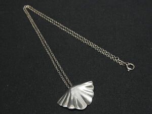 1円 TIFFANY＆Co ティファニー シェルモチーフ SV925 ネックレス ペンダント アクセサリー レディース シルバー系 AX4784