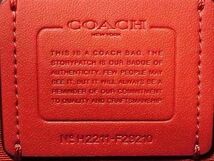 1円 ■新品■未使用■ COACH コーチ F29210 シグネチャー PVC×レザー クロスボディ ショルダーバッグ 斜め掛け ブラウン系 BG8014_画像6