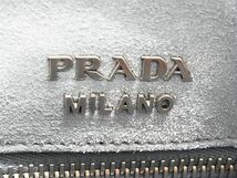 1円 ■極美品■ PRADA プラダ エティケット レザー 2WAY クロスボディ ショルダーバッグ 斜め掛け レディース レッド系 FC0187_画像6