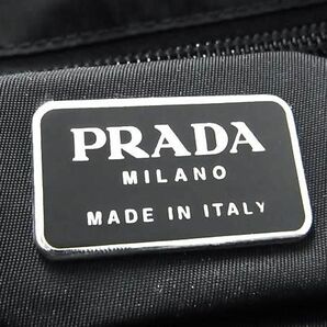 1円 ■美品■ PRADA プラダ テスートナイロン トートバッグ ショルダーバッグ 肩掛けかばん レディース ブラック系 FA1353の画像6