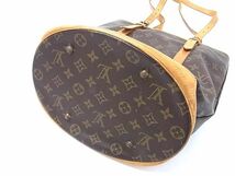 1円 LOUIS VUITTON ルイヴィトン M42236 モノグラム バケットGM バケツ型 ハンドバッグ ショルダー トート レディース ブラウン系 AW3498_画像4