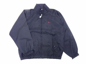 POLO RALPH LAUREN ポロラルフローレン ナイロン100％ サイズ表記L ジャンパー アウター 上着 洋服 メンズ ブラック系 DD6385