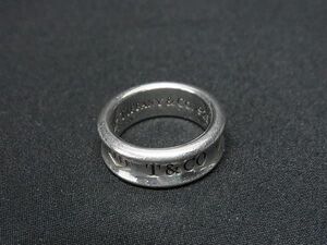 1円 ■美品■ TIFFANY＆Co ティファニー1837 ナロー SV925 リング 指輪 アクセサリー 約9号 レディース シルバー系 AV9851