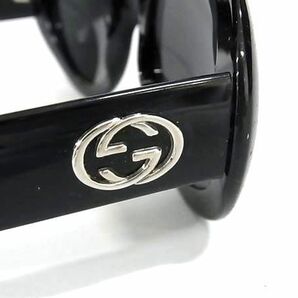 1円 ■美品■ GUCCI グッチ GG 2401/N/S 807 インターロッキングG サングラス メガネ 眼鏡 レディース メンズ ブラック系 FC1726の画像3