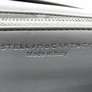 1円 STELLA McCARTNEY ステラ マッカートニー ファラベラ エコレザー 二つ折り 長財布 ウォレット グレー系 BI1607の画像6