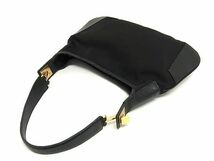 1円 ■美品■ Salvatore Ferragamo フェラガモ AB-211898 ナイロンキャンバス ショルダーバッグ 肩掛け レディース ブラック系 FC2383_画像3