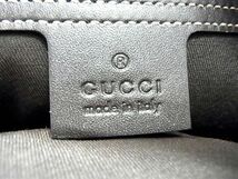 1円 ■美品■ GUCCI グッチ 246881 GGスプリーム GG柄 PVC×レザー クロスボディ ショルダーバッグ レディース ブラウン系 FA1276_画像6