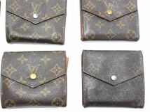 1円 LOUIS VUITTON ルイヴィトン モノグラム ポルトモネビエ カルトクレディ 三つ折り 財布 ウォレット 9点セット まとめ売り DA7423_画像5