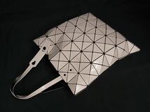 1円 ■極美品■ BAO BAO ISSEY MIYAKE バオバオイッセイミヤケ PVC トートバッグ ショルダー 肩掛けかばん レディース ベージュ系 FC0234_画像3