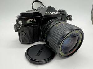 Canon キャノン AE1 ブラックボディ レンズ OSAWA MC 1：3.5-4.5 35-70mm 動作未確認【4548】
