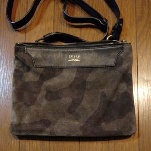 F.CLIO カモフラ柄 スウェード クリオ