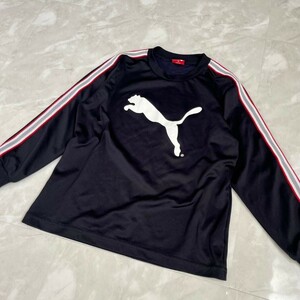 プーマ PUMA ボーイズロンＴ 130センチ　ビッグロゴ