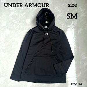 UNDER ARMOUR with a hood . Parker Logo embroidery black size SM