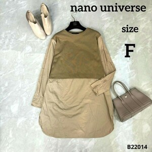 nano universe　ナノユニバース　チュニック　size　F