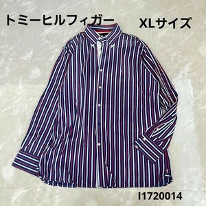 トミーヒルフィガー Tommy hilfiger メンズシャツ XLサイズ