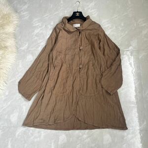 Chandni チャンドニー　ロングカーディガン　コート　薄手コート　Coat 上着 ゆったり