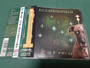 RICK SPRINGFIELD　リック・スプリングフィールド◆『カーマ』日本盤CDユーズド品