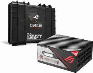 1円～【新品】ROG Thor 1000W Platinum II EVA Edition 電源ユニットEVA-02 EDITION　エヴァンゲリオン コラボ ゲーミングＰＣ