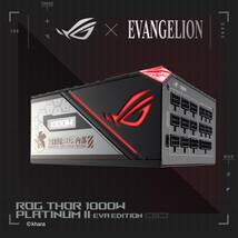 1円～【新品】ROG Thor 1000W Platinum II EVA Edition 電源ユニットEVA-02 EDITION　エヴァンゲリオン コラボ ゲーミングＰＣ_画像2