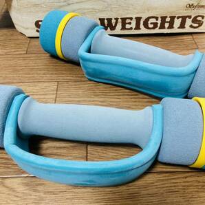 未使用 訳あり SOFT WEIGHTS ハンド ダンベル エクササイズ ヨガ 腹筋 トレーニング エクササイズ ウェイト ダイエットの画像3