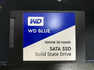 Western Digital WDS500G2B0A 500GB 2.5インチ SSD 使用時間3367H 