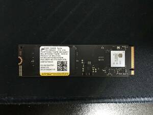 MICRON 2400 MTFDKBA1T0QFM NVMe Gen4 1TB 動作確認済 正常判定 使用時間448時間