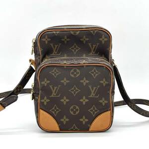 1円 べたなし 美品 LOUIS VUITTON ルイヴィトン モノグラム アマゾン ショルダーバッグ クロスボディ M45266