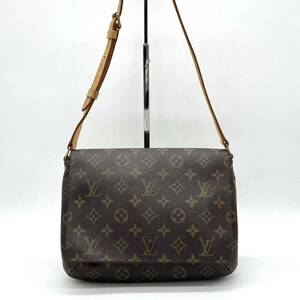 1円 LOUIS VUITTON ルイヴィトン モノグラム ミュゼットタンゴ ショートストラップ ショルダーバッグ M51257