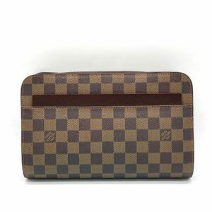 1円 良品 LOUIS VUITTON ルイヴィトン ダミエ サンルイ クラッチバッグ セカンドバッグ N51993