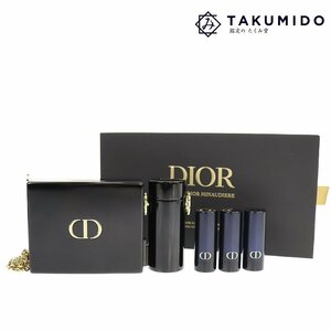 クリスチャンディオール Christian Dior ルージュ ディオール ミノディエール 2022 クリスマスコフレ 口紅 コスメ 欠品あり 中古 275315