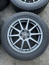 【バリ山】【美品】16インチスタッドレスセット ヨコハマ アイスガードIG30 205/55R16 PCD100 6.5J 2016年製 86 プリウス ウィッシュ等_画像2