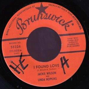 Jackie Wilson And Linda Hopkins - There's Nothing Like Love / I Found Love (A) SF-GA203