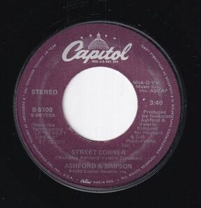 Ashford & Simpson - Street Corner / Make It Work Again (A) SF-CH482