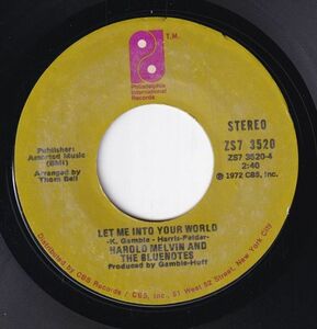 Harold Melvin And The Blue Notes - If You Don't Know Me By Now / Let Me Into Your World (A) SF-CH451