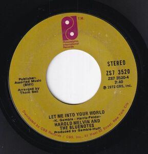 Harold Melvin And The Blue Notes - If You Don't Know Me By Now / Let Me Into Your World (A) SF-CH472